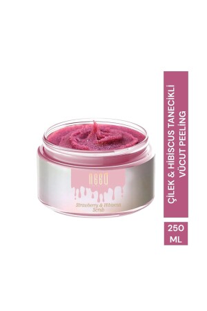 Strawberry and Hibiscus Particles Regenerating-Clarifying Anti-Ingrown Hair and Strawberry Appearance Peeling 250 ml - Need Cosmetics