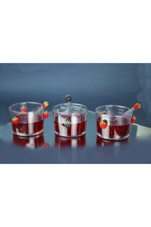 Strawberry & Blackberry & Raspberry Figured 3-Piece Jam Bowl ada743 - ADAMODART