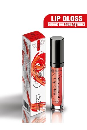 Strawberry Lip Plumping and Shine Lip Gloss - Pinky London