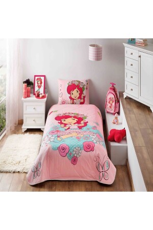 Strawberry Shortcake Candy Single Ranforce Bedspread 60111158 - Taç