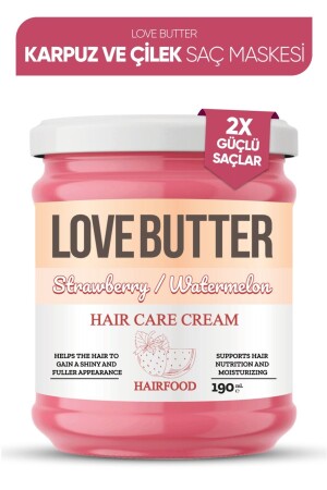 Strawberry & Watermelon Hair Food Hair Mask - Love Butter