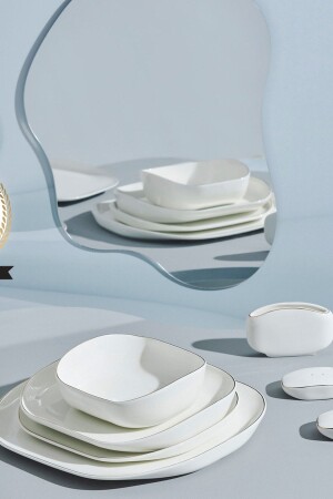 Streamline Plato 59 Piece Dinner Set for 12 Persons 153. 03. 08. 2050 - Karaca