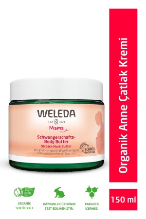 Stretch Mark Care Cream 150 Ml - Weleda