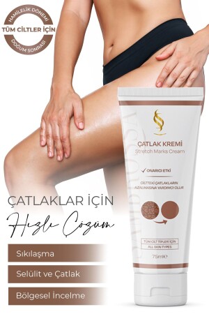 Stretch Mark Repair & Stretch Mark Prevention Cream 75ml Pregnancy & Postpartum - Sambrossa