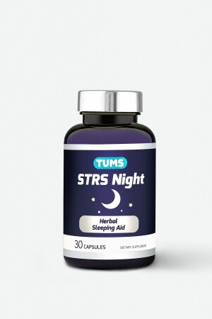 Strs Night Passiflora Valerian 30 Capsules 8681002008090 - Tums