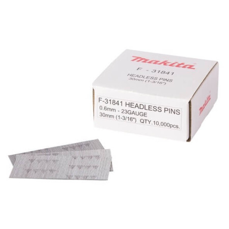 Studs MAKITA 0.6x30mm, 10000 pcs. - Makita Accessories