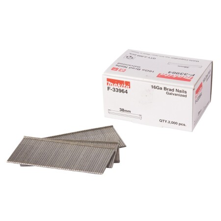 Studs MAKITA 16Ga 1.6x38mm, 2000pcs. - Makita Accessories