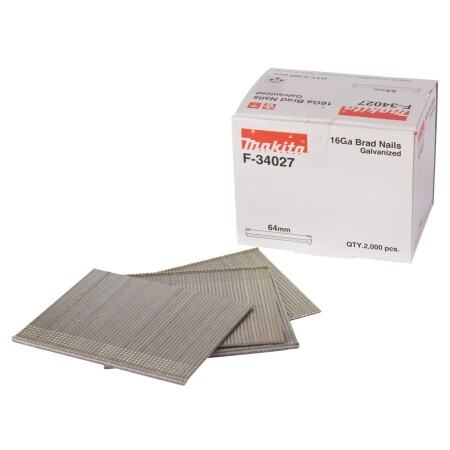 Studs MAKITA 16Ga 1.6x64mm, 2000pcs. - Makita Accessories