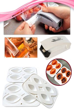 Stuffed Meatballs Making Apparatus Mold And Bag Sealer Adhesive Set HYD-4081675-3773 - Hyd 