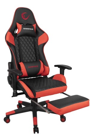 Styles Kl-r61 Kırmızı-siyah Gaming Oyuncu Koltuğu KL-R61 - Rampage
