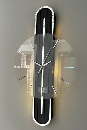 Stylish Design-Mirror-65cm-Battery Led-Silent Mechanism-Asse - Asse Tasarım