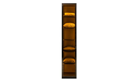 Suare Anthracite 45 Shelf Cabinet - Cadde Yıldız