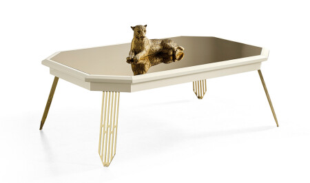 Suave Cream Coffee Table - Cadde Yıldız