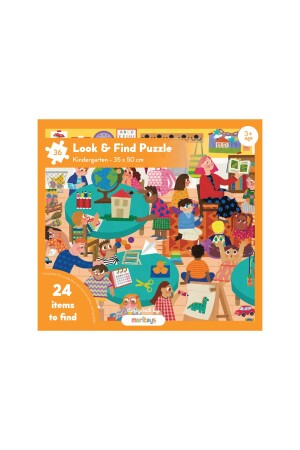 Such- und Suchpuzzle: Kindergarten – 36-teiliges Puzzle- und Beobachtungsspiel MRP003 - moritoys