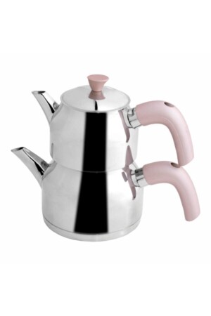 Sude Çelik Mini Size Teapot with Self Strainer HM-054 - Papatyam