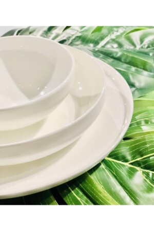 Sufi 24 Piece Dinner Set for 6 People Sade sert24 - Koleksiyon