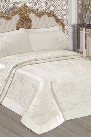 Sultan French Dowry Pique Set Double prestijpike - PIRESTIJ