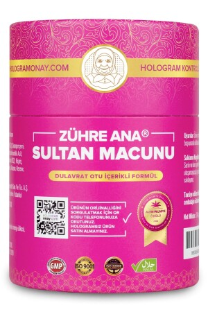 Sultan Paste Containing Burdock, Chaste and Yarrow 240 Gr - Zühre Ana