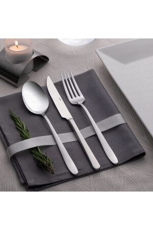 Sultan Sade 36 Piece Fork Spoon Knife Set NHR-SLTN36 - Nehir