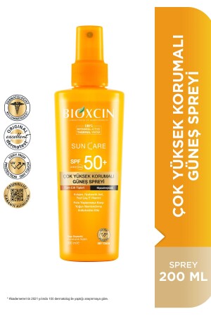 Sun Care Spf 50 Very High Protection Body Sun Spray 200 ml - Collagen Very High Protection - Bioxcin