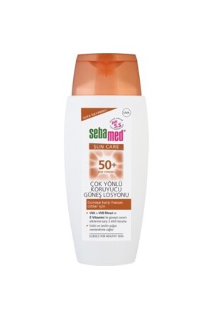 Sun Care Waterproof SPF 50+ Vielseitige schützende Sonnenlotion 150 ml farmavantaj8777 - Sebamed
