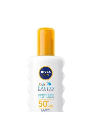 Sun Child Sensitive Sun Spray 200ml- Spf50- Water Resistant- Moisturizing- UVA/UVB Protection - Nivea
