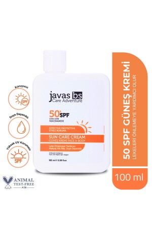 Sun Cream for Oily, Dry, Combination and Blemish Skin Anti-Blemish Water Resistant 3351YB - javas bs