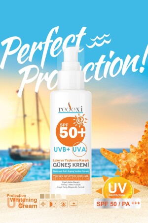 Sun Cream Spf50 High Protection For Face Body All Skin 100 ml 707283 - Redexi