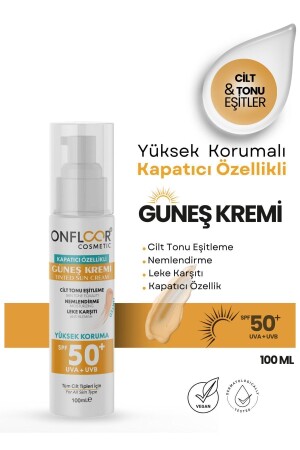 Sun Cream Tinted (concealer) 50 Spf - Onfloor Cosmetic