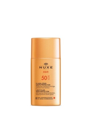 Sun Sunscreen Light Textured Face Cream Spf 50 50 Ml D53109 - Nuxe
