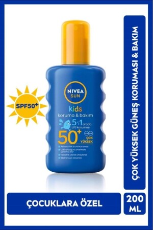 Sun Kids Caring Sun Spray Spf 50 Sun Spray for Children 200 ml - Nivea