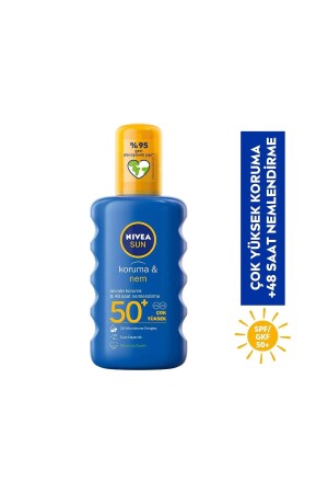 Sun Protection & Moisture Sun Spray Gkf 50 200 ml - Nivea
