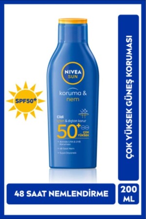 Sun Sunscreen Lotion Spf 50 200 ml 13409 - NIVEA