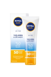 Sun Uv Yaşlanma Ve Leke Karşıtı Güneş Kremi Spf 50 50 Ml NV58745203 - NIVEA