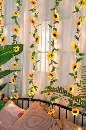 Sunflower Lighted Sunflower Artificial Ivy - Bukashops