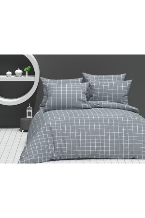 Sunrise Double Cotton Duvet Cover Set (Pillow Case + Bed Sheet + Duvet Cover) MHT-NVRS-5 - MODELHOME