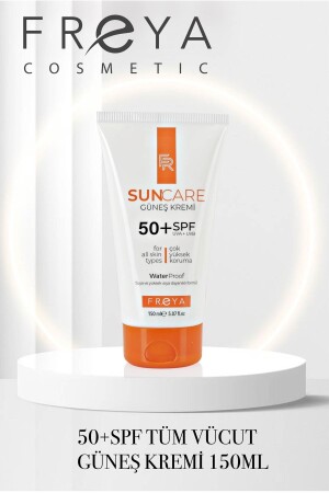 SUNSCREEN 150ML SUN CARE +50 SPF ANTI-STAIN AND HIGH PROTECTION 5010 - Freya