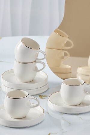Sunset Coffee Cup Set for 6 Persons 100 ml 153. 03. 06. 8326 - Karaca