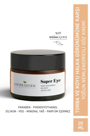 Super Eye Dark Circle and Anti-Wrinkle Collagen + Vitamin C Moisturizing Eye Contour Cream - Herbaderm