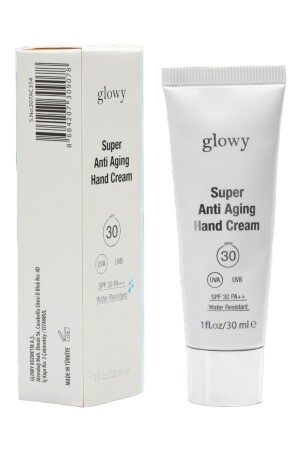 Super Hand Cream with Anti-Aging SPF30 - Glowy