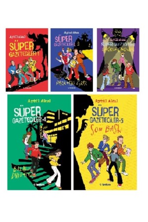 Super Journalists Series Set (5 BOOKS) - Tudem Yayınları