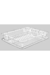 Super Luxury Transparent Large Size Dish Strainer Dish Rack Plate Rack Dish Basket byfor124 - By for
