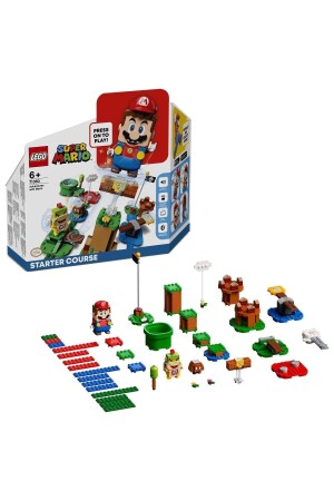 ® Super Mario™ Adventure Starter Set with Mario 71360 - Toy Set for Kids (231 Pieces) - Lego