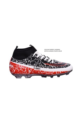 Super Mercury Bilekli Çoraplı Krampon Futbol Ayakkabısı LİON-1071-KR TYCH239YHN169659927272417 - Lion