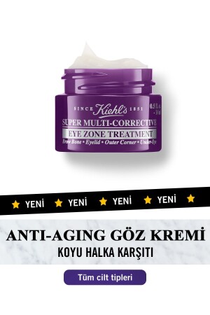 Super Multi Corrective Antiaging Eye Cream - Anti-Wrinkle & Dark Circle Care 14 Ml - Kiehl's