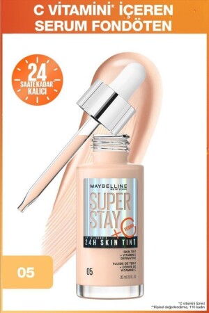 Super Stay Skin Tint Foundation - 05 - Maybelline New York