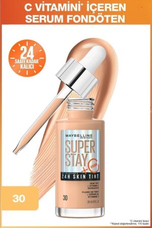 Super Stay Skin Tint Foundation - 30 - Maybelline New York