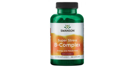 Super Stress B-Komplex mit Vitamin C - POWERBODY