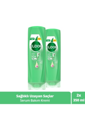Superblend Serum Care Cream Healthy Growing Hair Biotin Argan Oil Keratin 350 ml X2 - Elidor