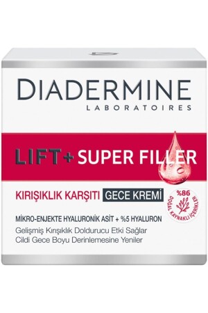 Superfiller Hyaluron Effect Anti-Wrinkle Night Cream 50 Ml TYC00241304692 - Diadermine